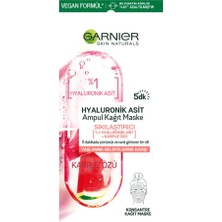 Garnier Hyaluronik Asit Sıkılaştırıcı Ampul Kağıt Maske 3'lü Set