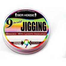 Sea Horse Jigging Pe 0,25 mm 200MT 9x Ipek Misina