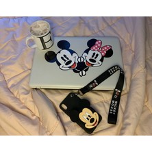 Sticker Fabrikası Mickey Minnie Mouse Oto Araba Cam Kaput Sticker 00761