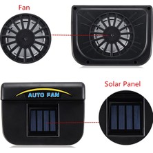 Keyfi Sepet Auto Fan Güneş Enerjili Araba Vantilatörü