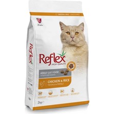 Reflex Tavuklu Yetişkin Kedi Maması 2 kg x 3 Paket