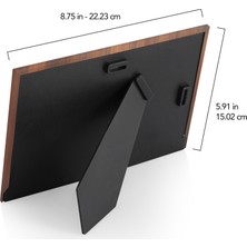 Zekupp Metal Fotoğraf Resim Çerçevesi, B1504, 22X15CM