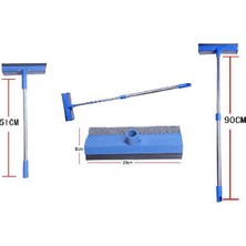 Turan Teleskopik Çekçekli Cam Silme Aparatı Uzun