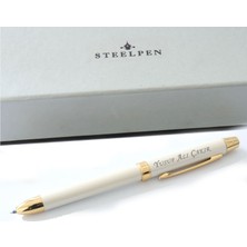 Pigado Isme Özel 3 Fonksiyonlu Steel Pen Metal Kalem