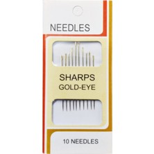 Elegantshop Needles Dikiş Iğnesi Altın Gözlü