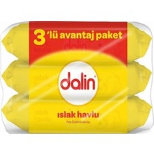 Dalin Islak Havlu Klasik 3'lü Avantaj x 2 Adet