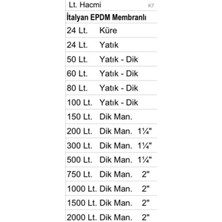 Vortex 50 Lt. Yatık Genleşme Tank (Hidrofor)