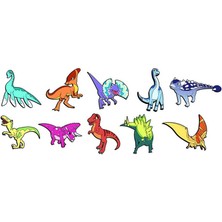 Junoo HoloToyz Tattoo Jurassic Dinos ARUyumlu Geçici Dövme