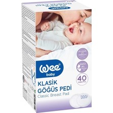 Wee Baby Klasik Göğüs Pedi (30+10'lu) 720 Adet (18PK*40)