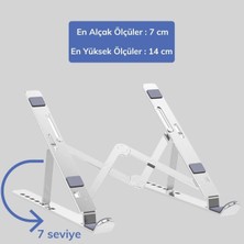 River World  Ayarlanabilir Dizüstü Destek Tabanı Tamamen Katlanabilir Taşınabilir Laptop Yükseltici