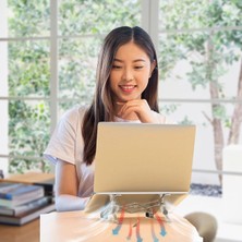 River World  Ayarlanabilir Dizüstü Destek Tabanı Tamamen Katlanabilir Taşınabilir Laptop Yükseltici