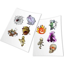 Junoo HoloToyz Sticker Monster Mash AR Uyumlu Etiket