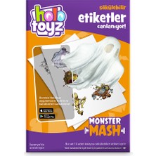 Junoo HoloToyz Sticker Monster Mash AR Uyumlu Etiket