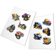 Junoo HoloToyz Sticker Metal Mania AR Uyumlu Etiket