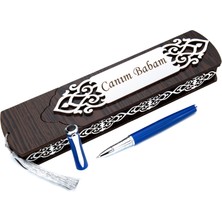 Kalemhane İsme Özel Kutulu Babalar Günü Roller Kalem