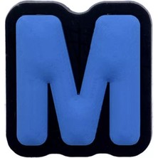 Ozan Tuhafiye Crocs Jibbitz Terlik Süsü Renkli Harfler