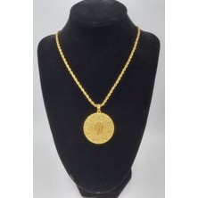 Zeygold 22 Ayar Altın Kaplama Kadın Kolye