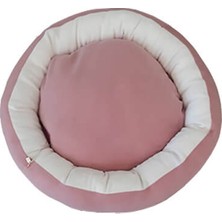 Bedspet Simit Kedi Köpek Yatağı Pembe