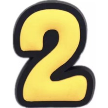 Ozan Tuhafiye Crocs Jibbitz Terlik Süsü Renkli Rakamlar