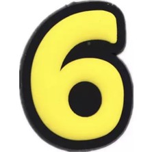 Ozan Tuhafiye Crocs Jibbitz Terlik Süsü Renkli Rakamlar