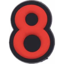 Ozan Tuhafiye Crocs Jibbitz Terlik Süsü Renkli Rakamlar