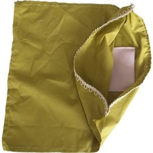 Angel Çanta Aksesuar Fermuarsız 38X38 cm Dikilmiş Astar Fıstık Yeşili