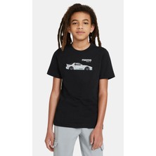 Qivi Bodykit Rx7 Baskılı  Çocuk Siyah Tshirt