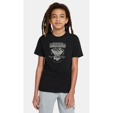Qivi American Motor Estd 1964 Baskılı  Çocuk Siyah Tshirt