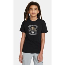 Qivi Cliff Burton To Live Is To Baskılı  Çocuk Siyah T-Shirt