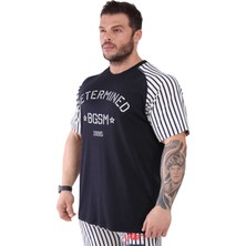 Big Sam Spor T-Shirt Oversize Reglan Gym Antrenman Üstü Big Sam 3305