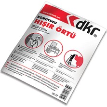 Dekor - Hışır Boya Hazırlık Örtüsü 4 x 5 M