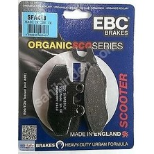 Ebc Carbon Fren Balatası Sfac418 Arka Gılera Pıaggıo X7 X9 125 25