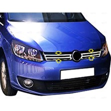 Ebal Oto Vw Caddy Krom Ön Panjur 2 Prç. 2010-2015 Arası P.çelik