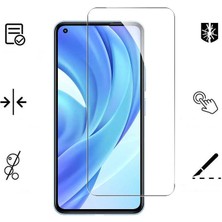 Ktk Galaxy A9 2018 Zore Maxi Glass Temperli Cam Ekran Koruyucu (Tam Kaplayan Değildir.Kenarlardan 1 mm Kısa)