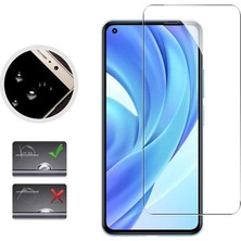 Ktk Huawei P30 Lite Zore Maxi Glass Temperli Cam Ekran Koruyucu (Tam Kaplayan Değildir.Kenarlardan 1 mm Kısa)