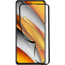 Kzy Xiaomi Poco F3 Tam Kaplayan Fiber Nano Ekran Koruyucu Cam