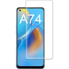 Kzy Oppo A74 4g Temperli Ekran Koruyucu Kırılmaz Cam Ekonomik 5'li Paket