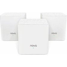 Tenda Nova Mw3-3 Mesh AC1200 Router Kablosuz Ağ Sistemi(3 Lü Paket)