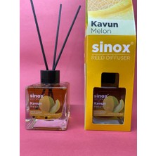 Sinox  Bambu Çubuklu Kavun  Oda Ofis Banyo Kokusu 120 ml