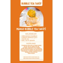 Mim Tea Mango Aromalı Bubble Tea 500 gr