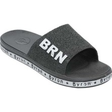 Brn 1797 Siyah Erkek Kadın Kaymaz Taban Günlük Terlik - Siyah - 39