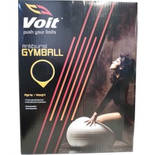Voit Gymball 75 cm Pilates Topu Sarı - Pompalı