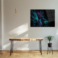 Glass Art Concept Soyut Cam Tablo