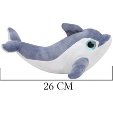 Selay Toys Peluş Yunus Balığı Oyuncak 26 cm 5605