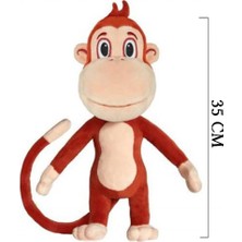 Selay Toys Peluş Kukuli Oyuncak Maymun 35 cm 2014