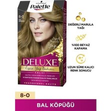 Palette Deluxe Saç Boyası Bal Köpüğü 8-0 (3 Adet)