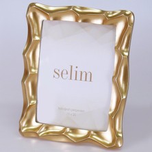 Selim 15X20 Telles Çerçeve Altın