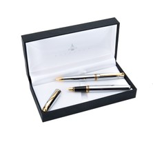 Steelpen İsme Özel Gold Krom Kalem Seti