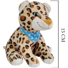 Selay Toys Peluş Leopar Oyuncak 15 cm 2030