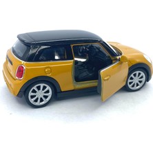 Welly Mini Cooper New Mini Hatch -  Çek Bırak Oyuncak Araba , Lisanslı Model Araba 1:38